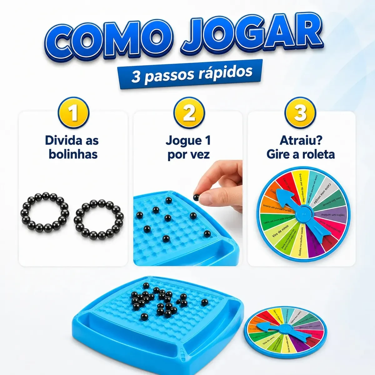 Jogo de tabuleiro magnético — 20 ímãs, produto representativo da seleção